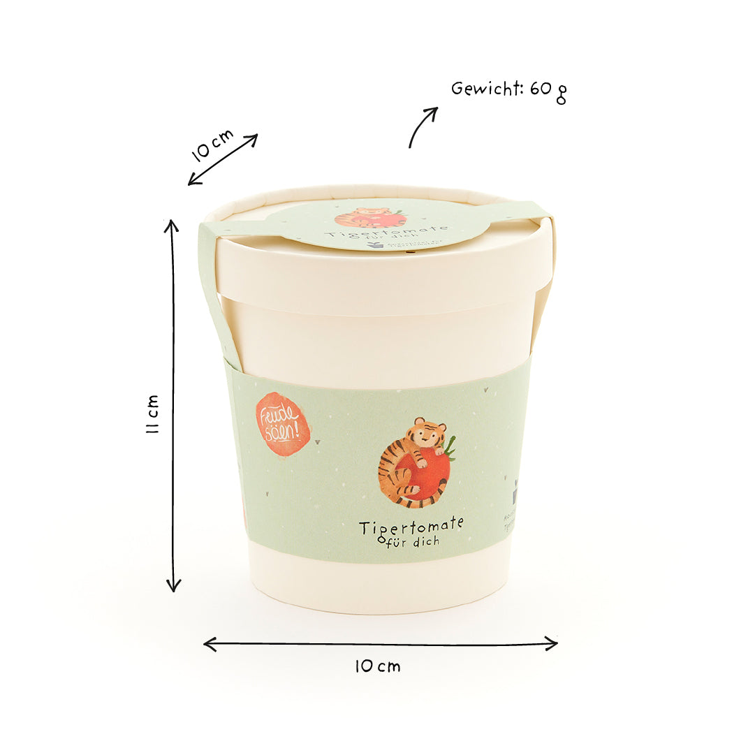Tigertomate - Becher