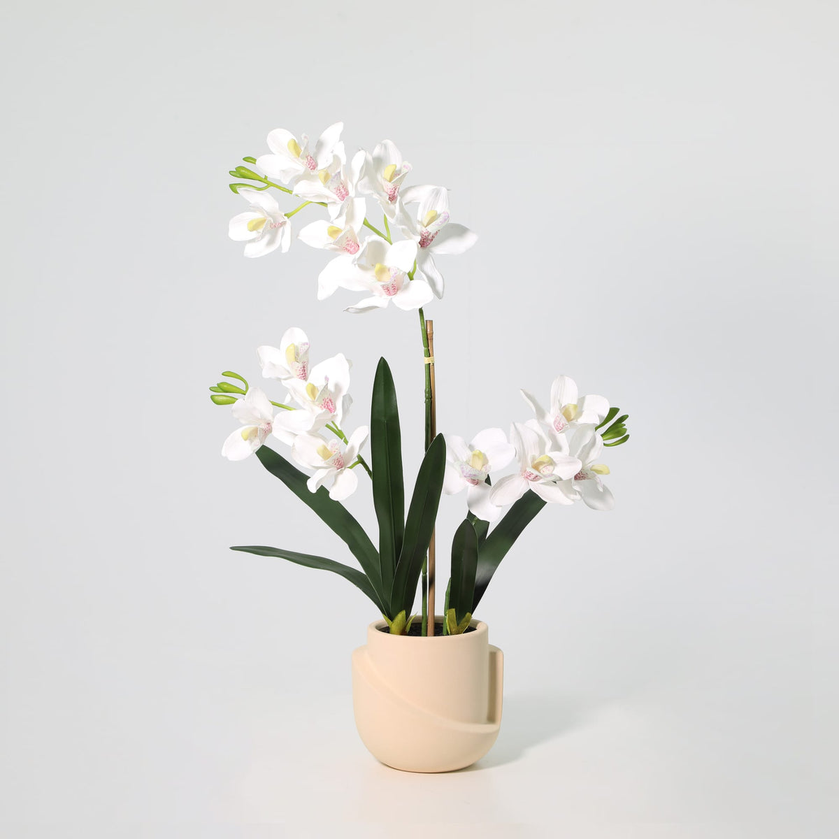 ARTIFICIAL Phalaenopsis orchid including pot - 71cm
