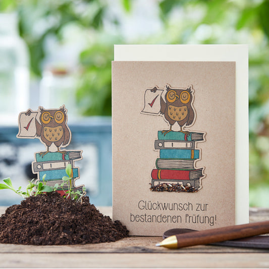 Grußkarte "Bestandene Prüfung" 
