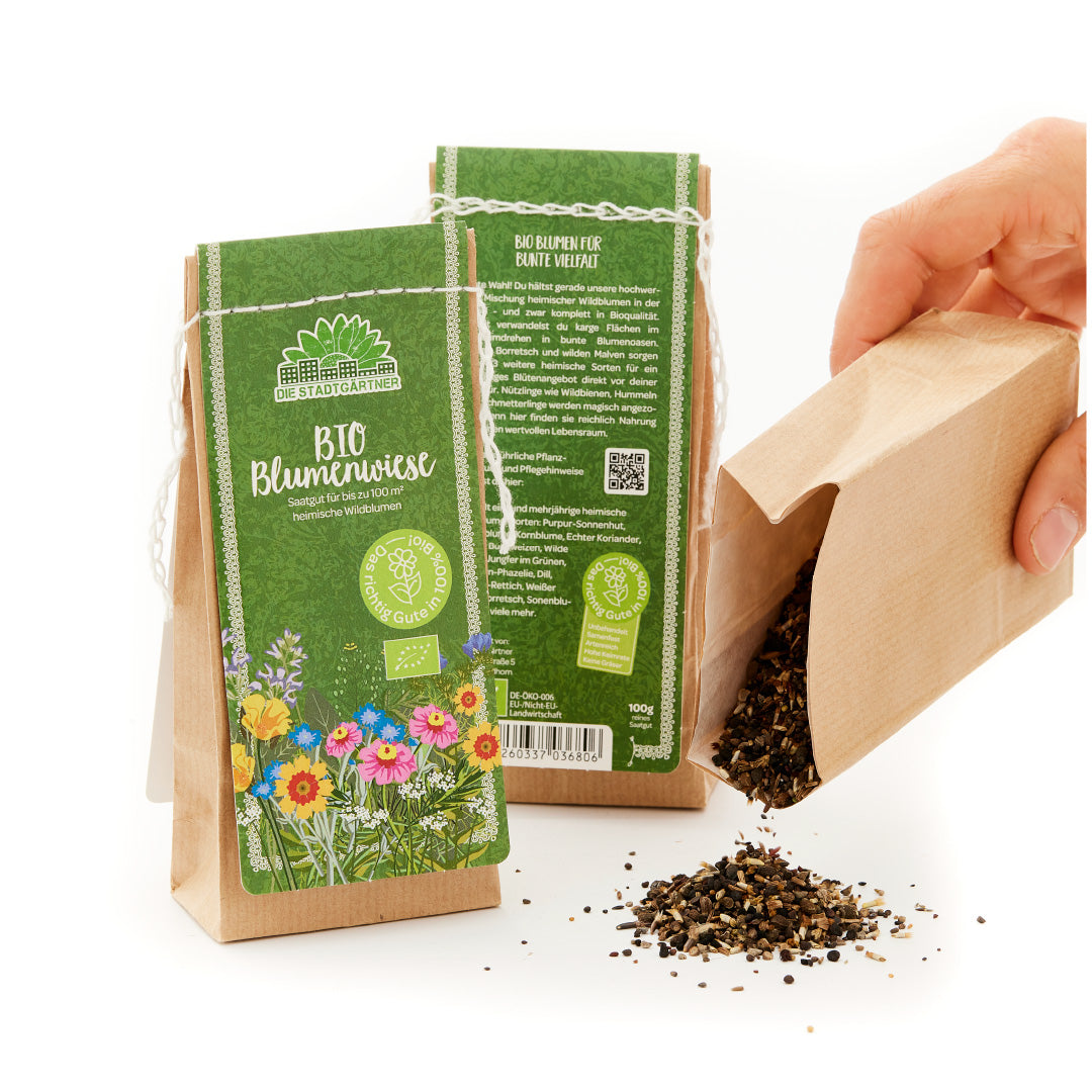 100 g BIO Wildblumen-Saatgut 