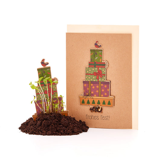 Weihnachtskarte "Geschenke" 