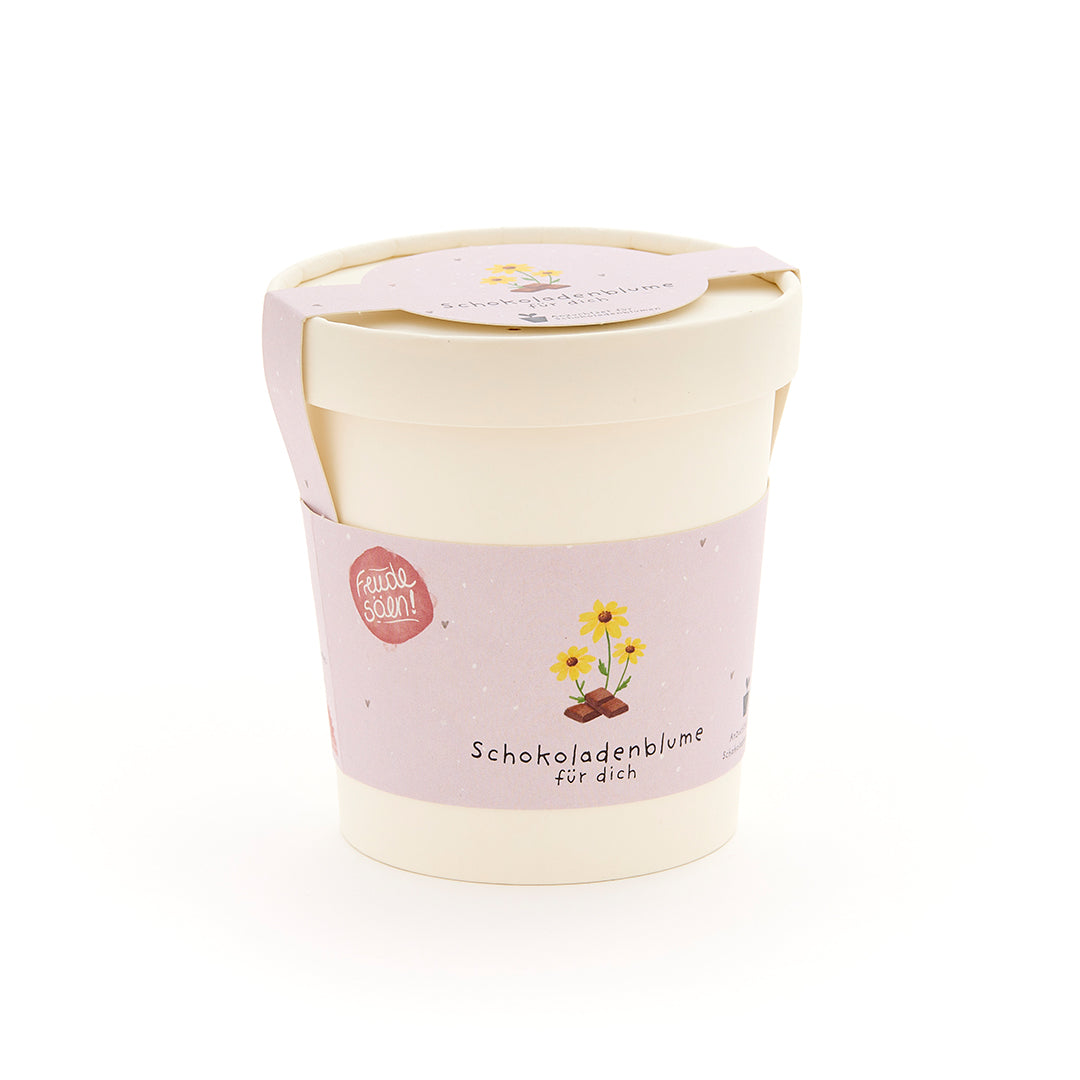 Schokoladenblume - Becher 
