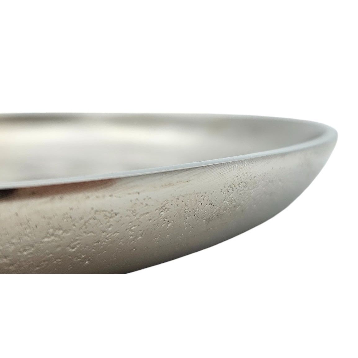Dekoteller Silber Metall Teller Schale Dekotablett Kerzenteller Dekoschale Ø20cm 