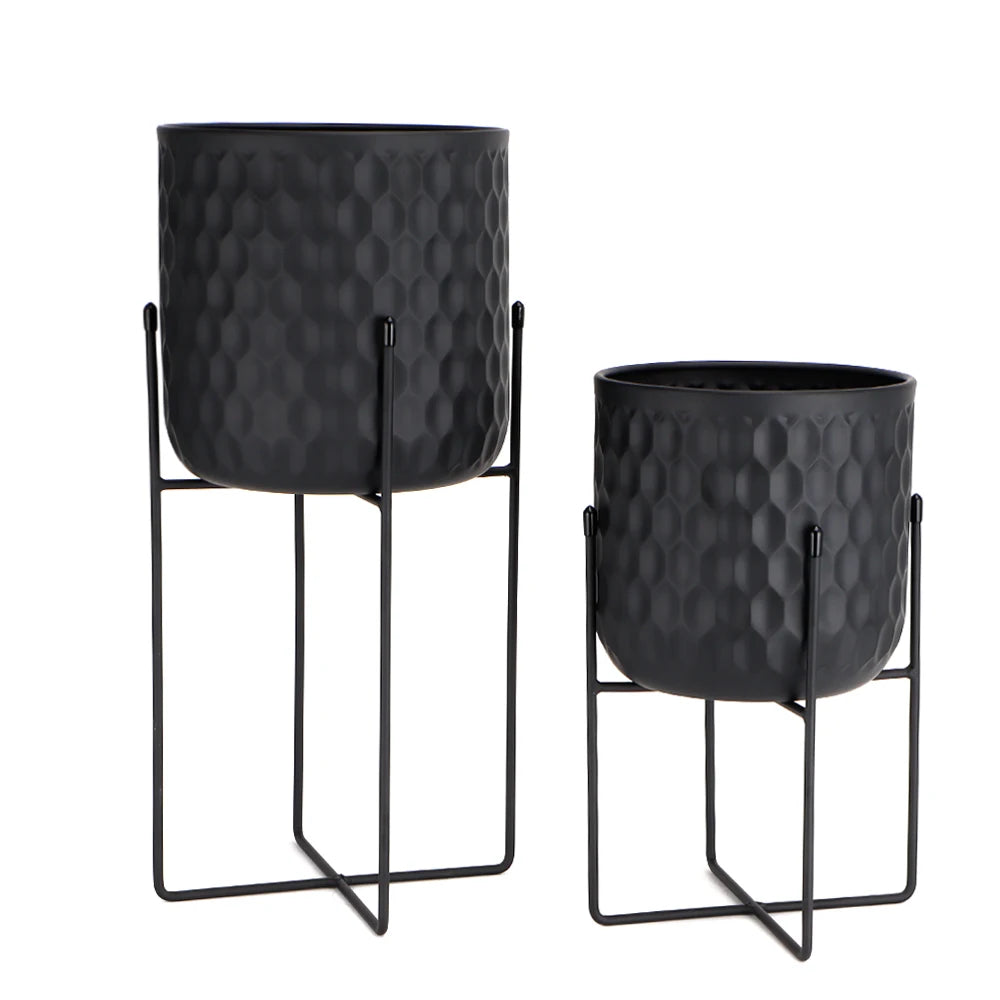 Metal Plant Stands Flower Stand Holders Modern Plant Holders Flower Holder for Flower Pot Indoor Living Room 