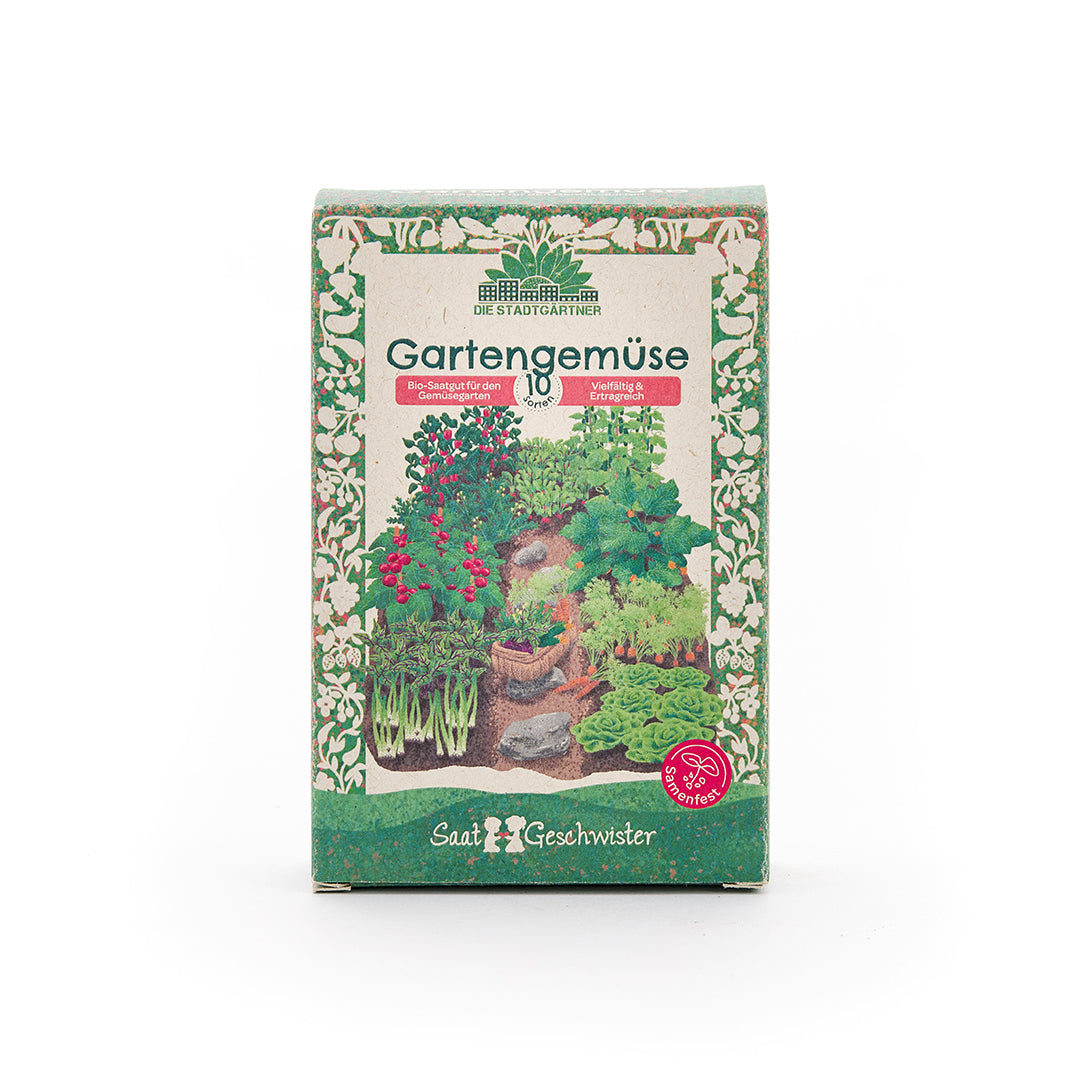 BIO-Saatgut-Set "Gartengemüse" 
