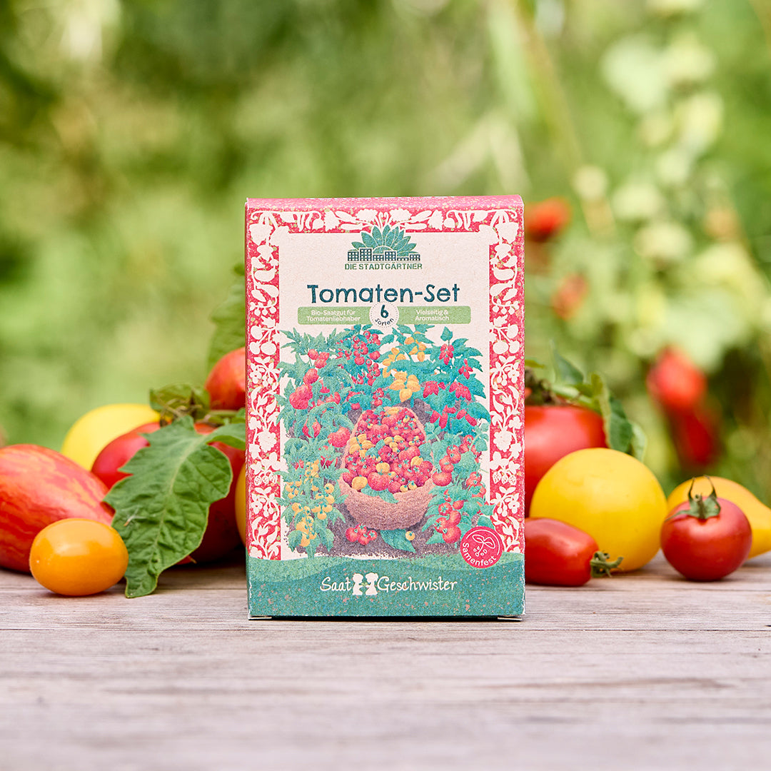BIO-Saatgut-Set "Tomaten" 