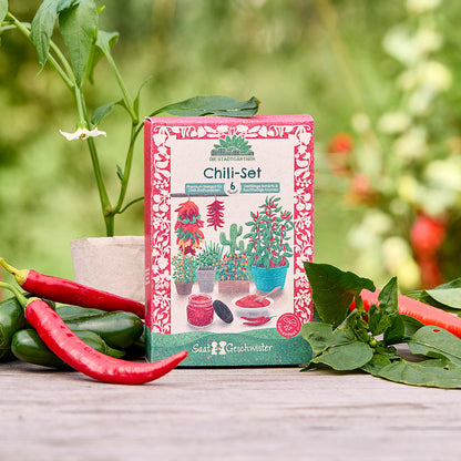 BIO-Saatgut-Set "Chili" 