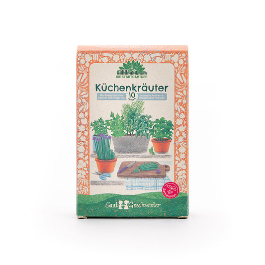 BIO-Saatgut-Set "Küchenkräuter" 