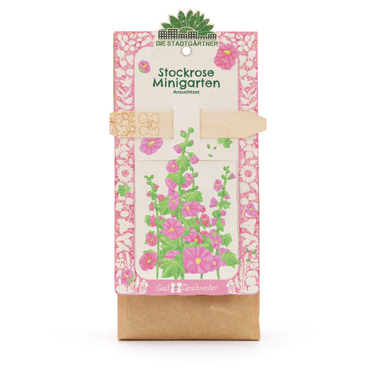 Anzuchtset – Minigarten Stockrose 