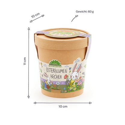 Blümchen aus dem Becher 