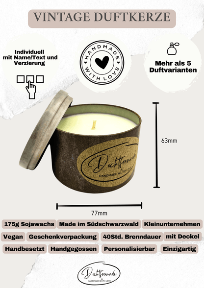 Sternzeichen Schütze Duftkerze - Handgemachte Sojawachs-Kerze - Personalisiertes Astrologie-Geschenk 
