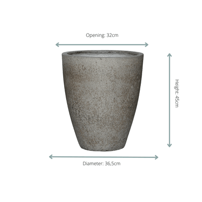 Pot Ben M Dioret Grey - D37 x H45 