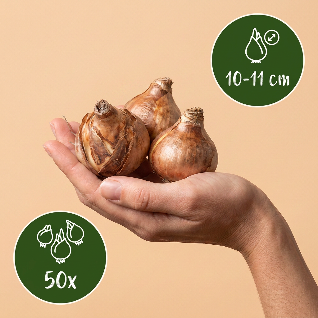 Narzisse 'Tête-à-Tête' – Gelb (Zwiebelgröße 10/11) – Ansicht 3