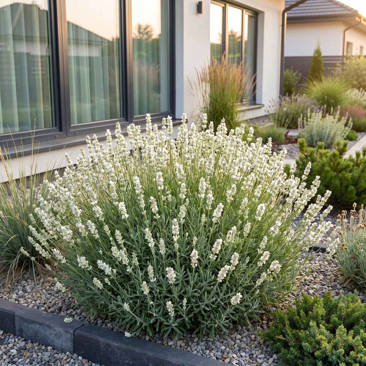 Lavendel 'Edelweiss' – Weiß – Topf Ø11cm – Ansicht 6