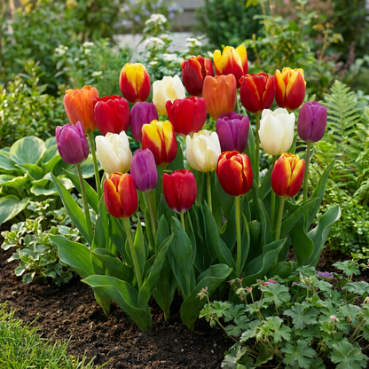 Triumph-Tulpen-Mix – Zwiebelgröße 11/17 – Ansicht 2