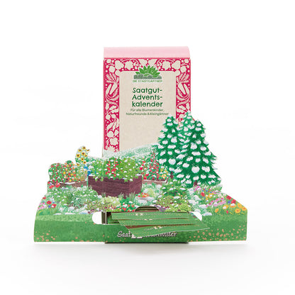 Saatgut-Adventskalender "Winterlandschaft" 