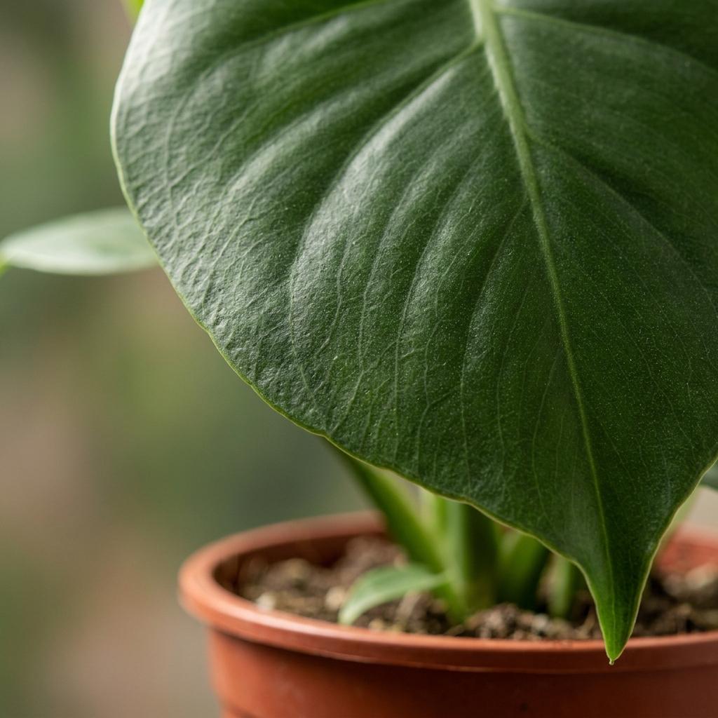 Fensterblatt – Monstera deliciosa – Topf Ø12cm – Höhe 30cm – mit Korb – Dekorative Zimmerpflanze – Ansicht 4