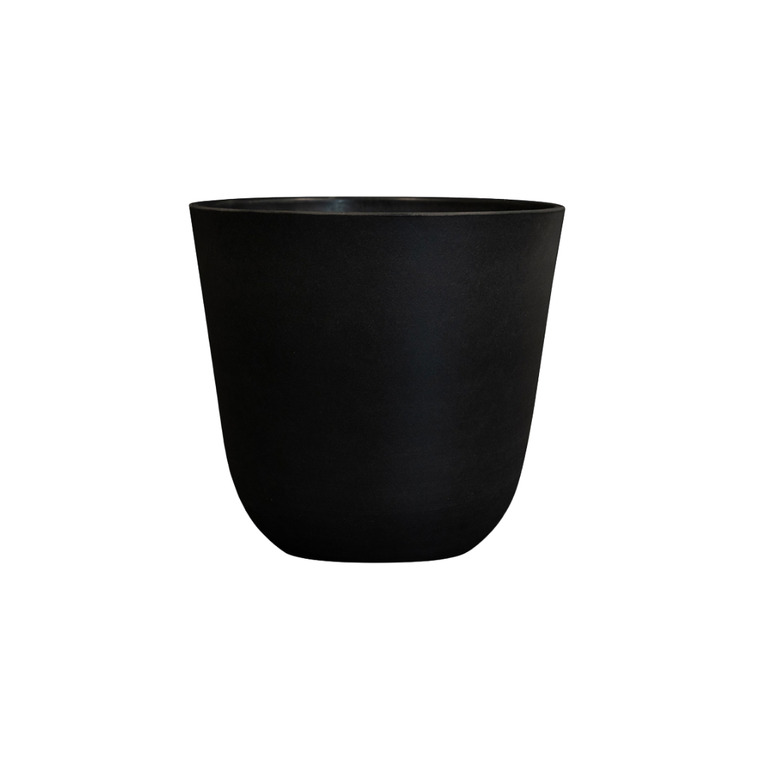 Pot Palermo zwart D35 x H32 