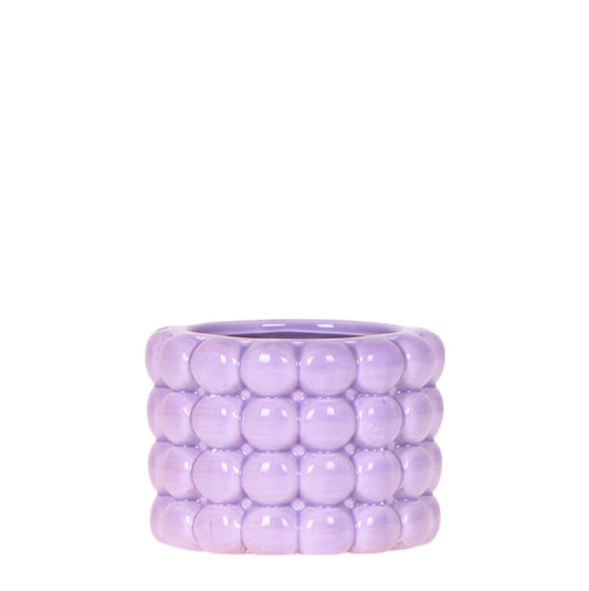 Kolibri Home | Poppy Ziertopf - Purple - Ø6cm 