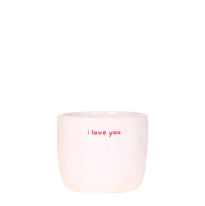 Kolibri Home | I Love You Ziertopf - Ø6cm 