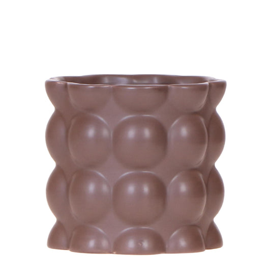 Kolibri Home | Cotton sierpot - Brown - Ø9cm 