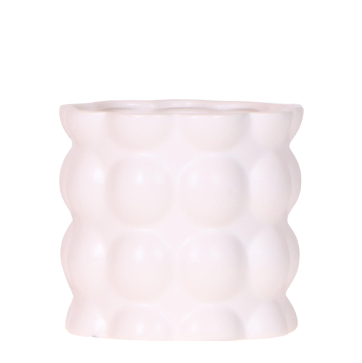 Kolibri Home | Cotton sierpot - White - Ø9cm 