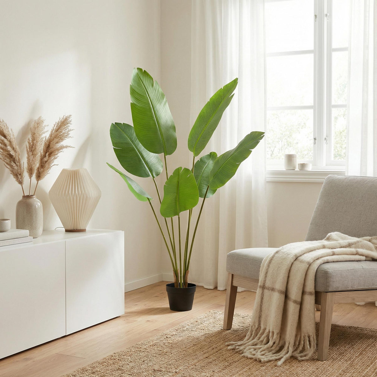 ARTIFICIAL Strelitzia Nicolai - 135cm 