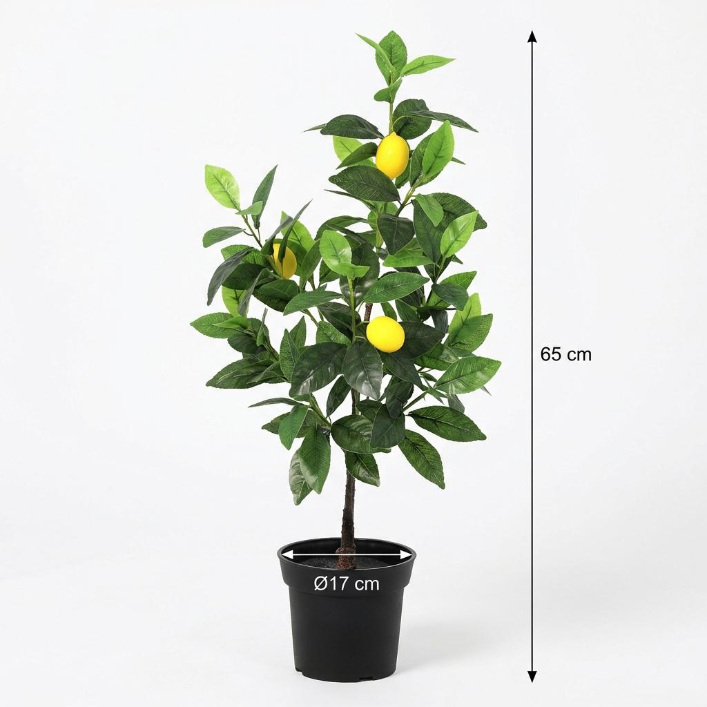ARTIFICIAL Lemon tree - 65cm 