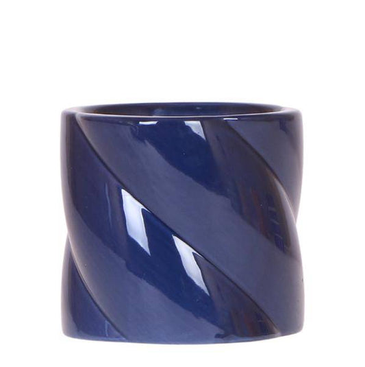 Candy Dekotopf - Blau - Ø9cm 