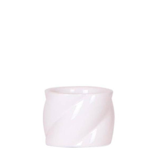 Candy Dekotopf - Weiß - Ø6cm 