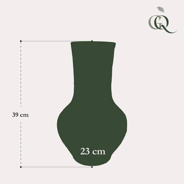 Vase Stein - H39 B23 - Boa Grün 