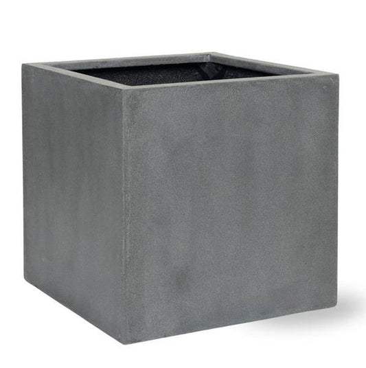 Block Topf Grau - L - D50cm x H50cm 
