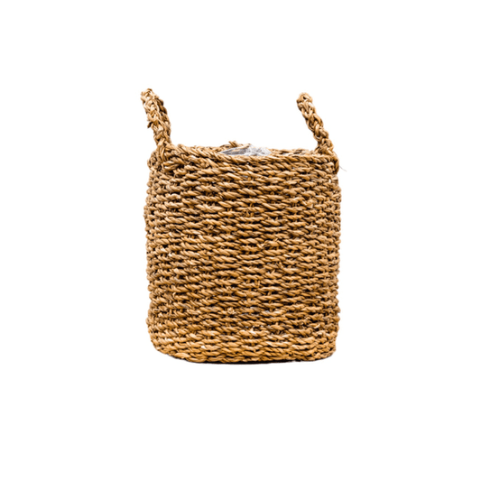 Korb Bube – 26cmx23cm - Stilvoller Übertopf für Zimmerpflanzen 